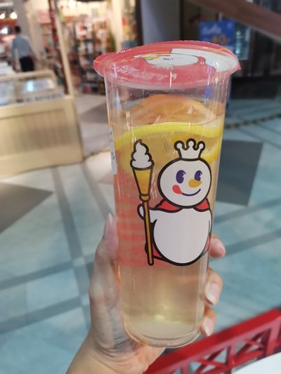 เมนูของร้าน Mixue Fashion Island