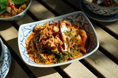 เมนูของร้าน ครัวไม้หอม ลพบุรี