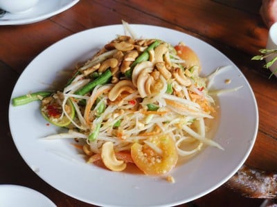 เมนูของร้าน ต้นน้ำริเวอร์วิว บางปะอิน