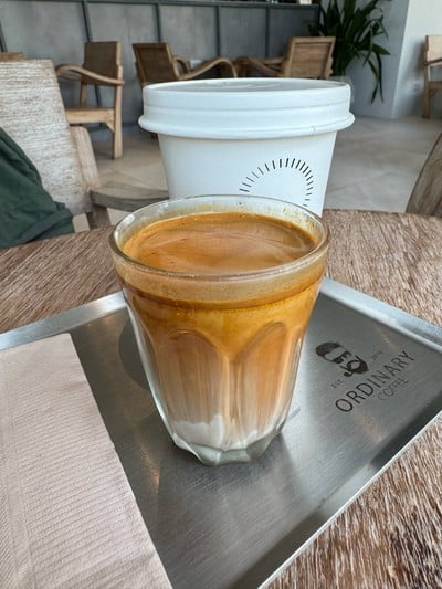 เมนูของร้าน Ordinary Coffee X The Now