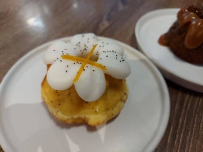 Orange yogurt cake