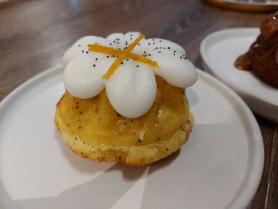Orange yogurt cake