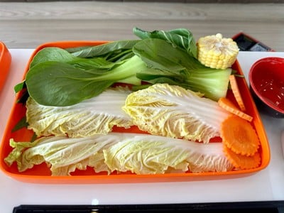 เซ็ทผัก+เห็ด+เต้าหู้ไข่