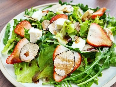 Strawberry Truffle Salad
