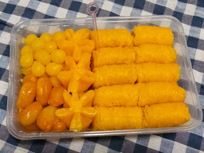 ขนมทองรวม 4 อย่าง