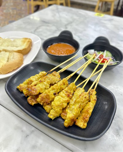 หมูสะเต๊ะ 10ไม้