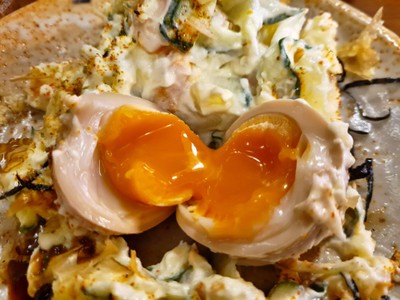 สลัดมันฝรั่งไข่เยิ้ม