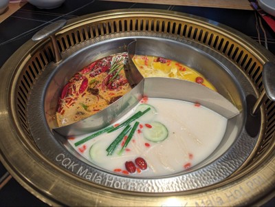 ซุปหมาล่า+กระดูกหมู+ฟักทอง