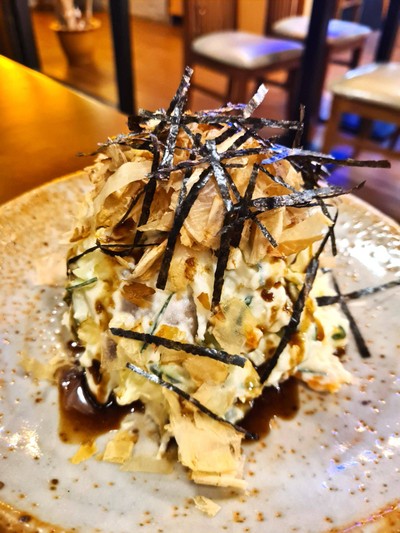 สลัดมันฝรั่งไข่เยิ้ม