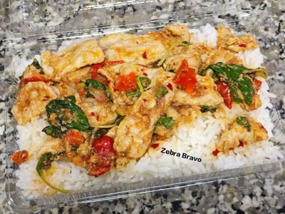 ข้าวกะเพราหมู