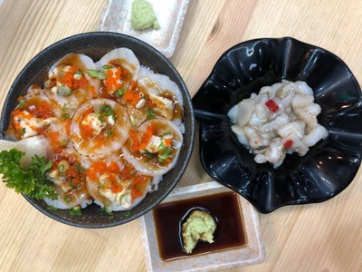 หอยเชลล์ซอสฟัวกราส์