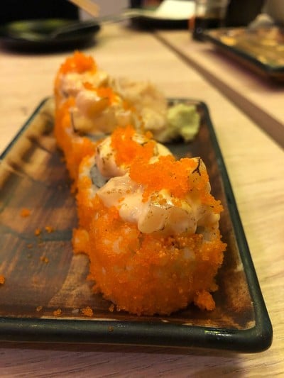 โรลไข่กุ้ง