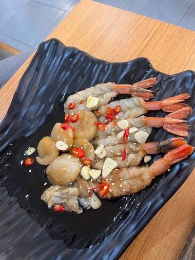 กุ้งอาร์เจนติน่า & โฮตาเตะดอง