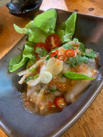 ยำหอยนางรม