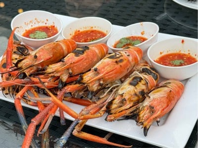 กุ้งเผา