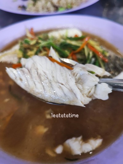 ปลากะพงทะเลนึ่งซีอิ๊ว