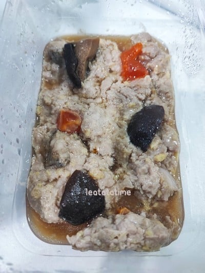 หมูสับนึ่งปลากุเลาเค็ม