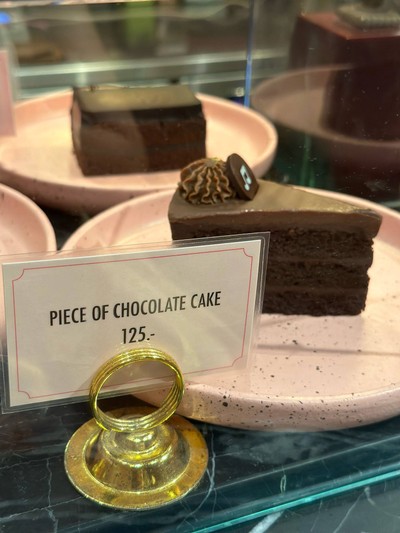 Piece of Chocolate Cake