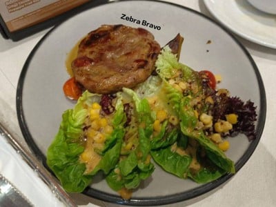 Grilled Pork Steak with Smoked Teriyaki Sauce