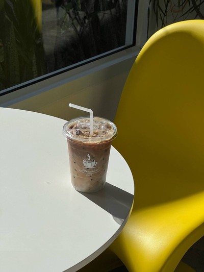 ลาเต้เย็น