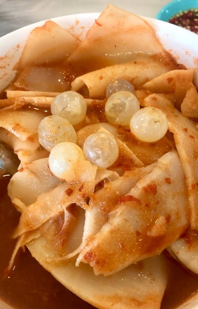 แกงส้มไข่ปลาเรียวเซียว