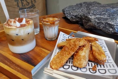 Unfinished coffee roaster Ladprao-wanghin