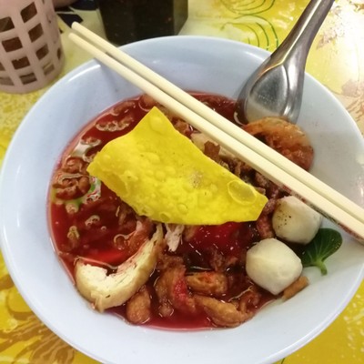 เมนูของร้าน เย็นตาโฟ เจ๊ต้อย