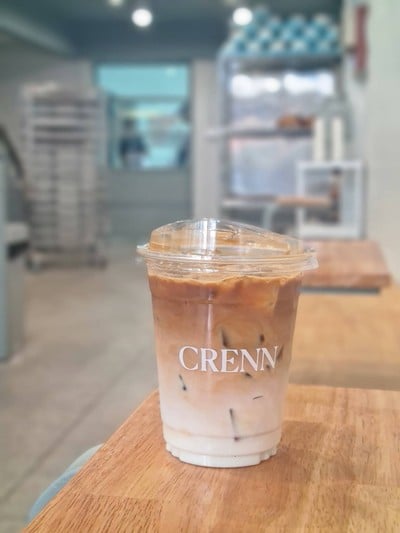 ลาเต้เย็น