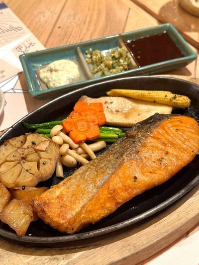 สเต็กปลาแซลมอน