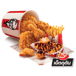 แก๊งไก่ใจเด็ด ซอสเผ็ดดุดัน (22150)