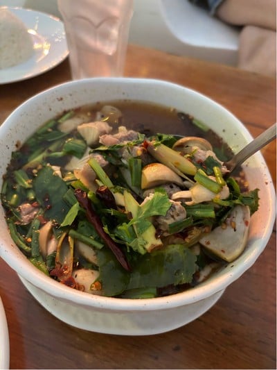 เมนูของร้าน ท่าช้าง บางแสน