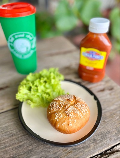 🍘 ซาลาเปาทอด. (ราคา 45 บาท.)