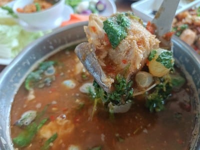 แกงส้มพริกนก (ไข่ปลา + เนื้อปลาริวกิว)