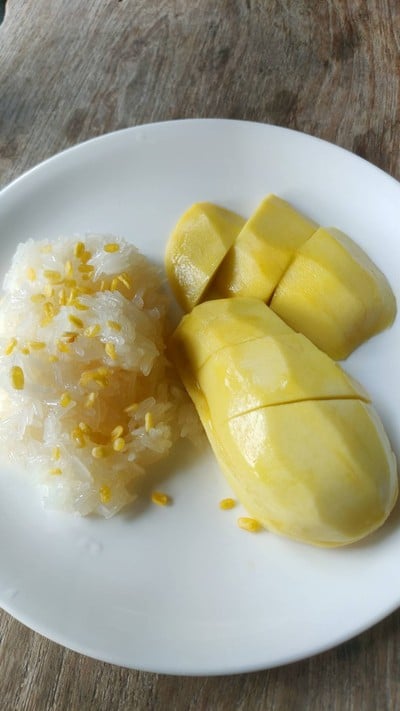 เมนูของร้าน ข้าวเหนียวมะม่วงป้าณี (วัดราชโอรส) วัดราชโอรส