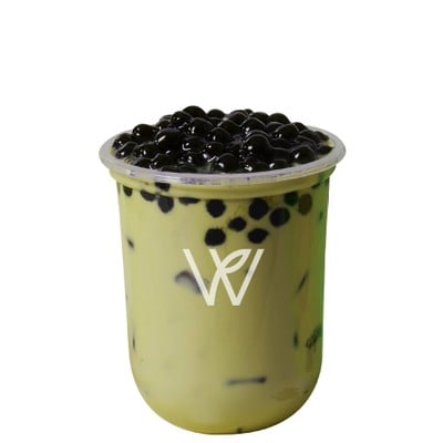 M Classic Green Tea Milk Boba