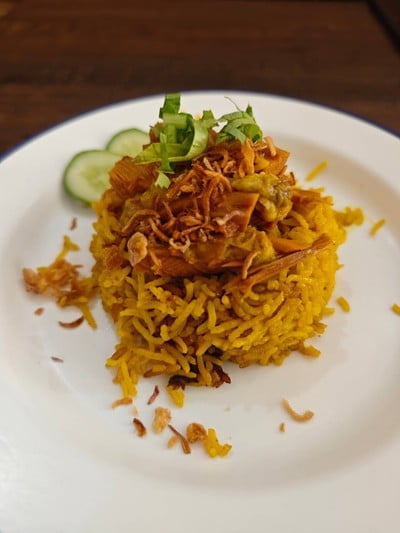 ข้าวหมกเนื้อ