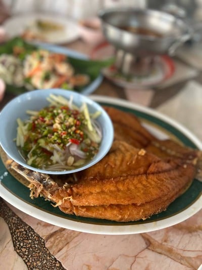 เมนูของร้าน ครัวป้าไหม อ่างศิลา