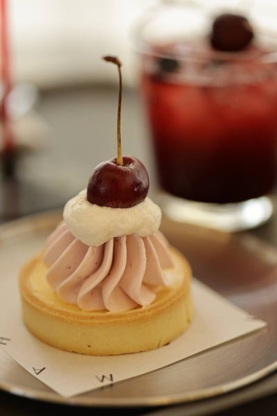 CHERRY CHEESE Tart