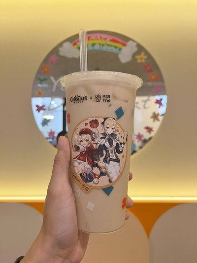 Lychee Milk Tea