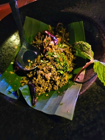 ลาบเนื้อเมืองเหนือ