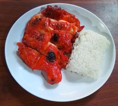 ไก่ย่าง ข้าวเหนียว