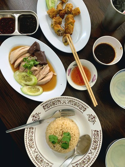 ข้าวมันไก่สิงคโปร์