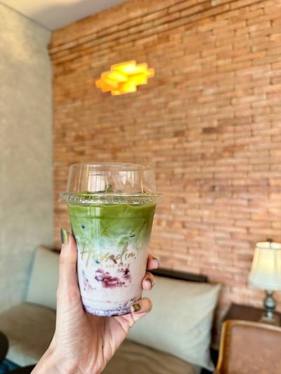 Purple matcha