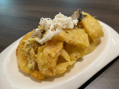 กระเพาะปลาผัดแห้ง