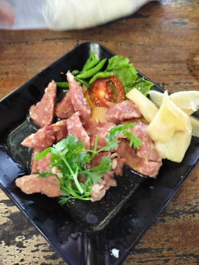 แหนมหมก