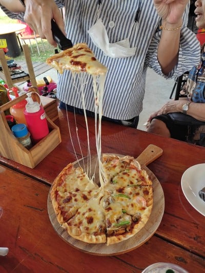 พิซซ่าฮาวายเฮี้ยน+ทะเล