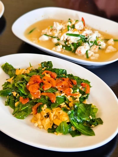 เมนูของร้าน วันจันทร์ -