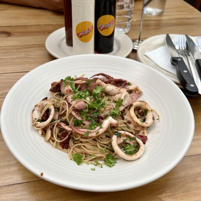 Squid White Wine