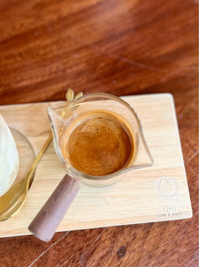 ☕️ Cafe Affogato. (Price 80 Baht.)
