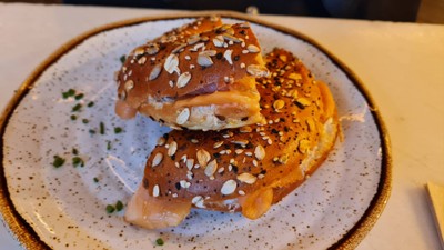 Smoke Salmon Bagel